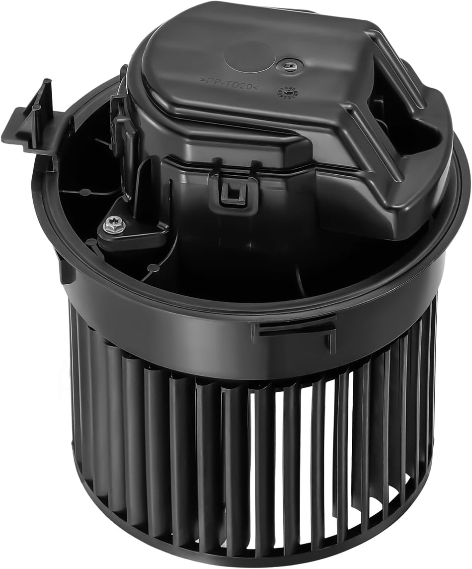 BDFHYK AC Heater Blower Motor Fan 700295 Compatible with Nissan 2017-2018 Sentra L4 1.6L Sedan, 2013-2018 Sentra L4 1.8L Sedan with Fan Cage,HVAC Blower Motor Assembly Replacement for PM4054 76986
