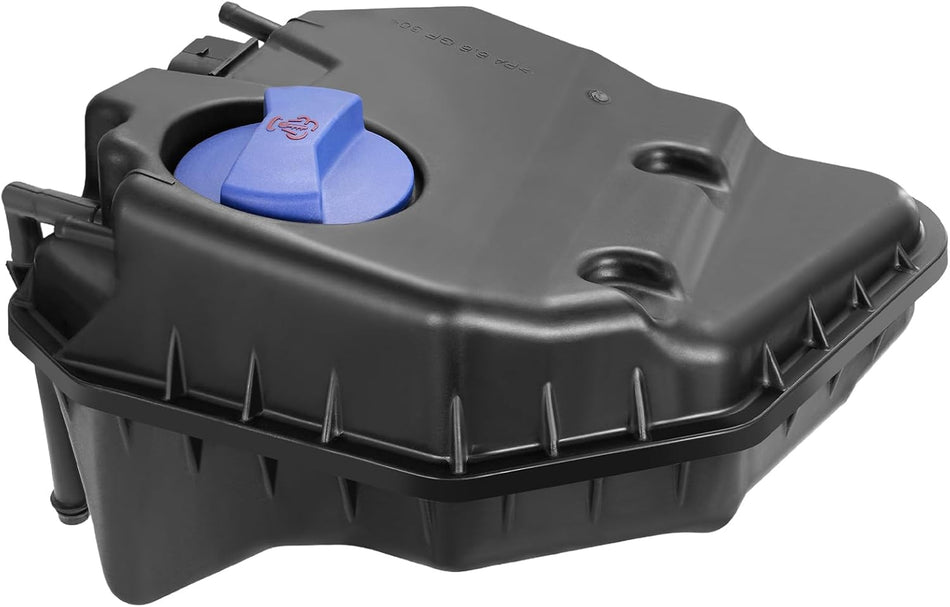 BDFHYK Engine Coolant Expansion Reservoir Overflow Tank Compatible with Audi Q7 2007-2015, Compatible with Touareg VW 2004-2010 Replace 7L0121407E 7L0121407F 603-980 603980 7L0121407C