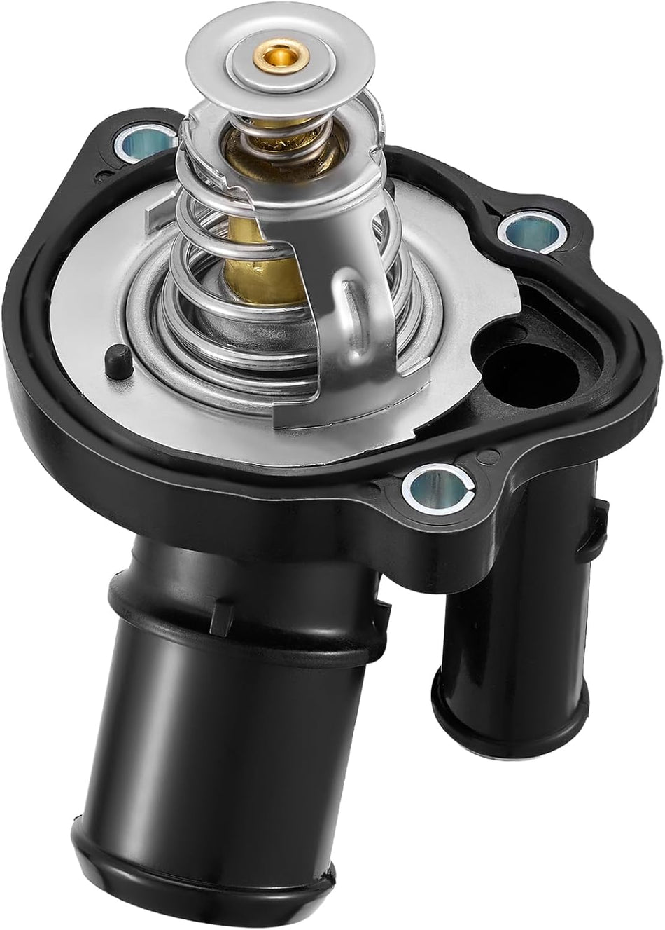 BDFHYK 34044 Engine Coolant Thermostat Housing Assembly Compatible with Escape Focus Fusion Mondeo Ranger Transit Connect MKZ 5 3 3 Sport 6 B2300 CX-7 MX-5 MX-5 Miata Tribute Mariner Milan