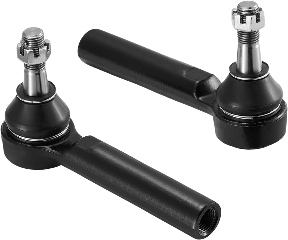 BDFHYK 2pcs Front Outer Tie Rod Ends Kit Compatible with Cadillac 2007-2014 Escalade,Compatible with Chevy 2007-2013 Tahoe Silverado Suburban 1500,Sierra 1500 Yukon Replacement for ES800223 15254061
