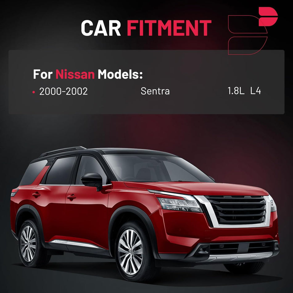 BDFHYK Ignition Coil Packs Compatible with Nissan Sentra 2000-2002 1.8L L4, Coil for 224484M500 224484M50A UF326 SKIC018 UF232 COP486 CUF326 6734013 GN10505 Set of 4