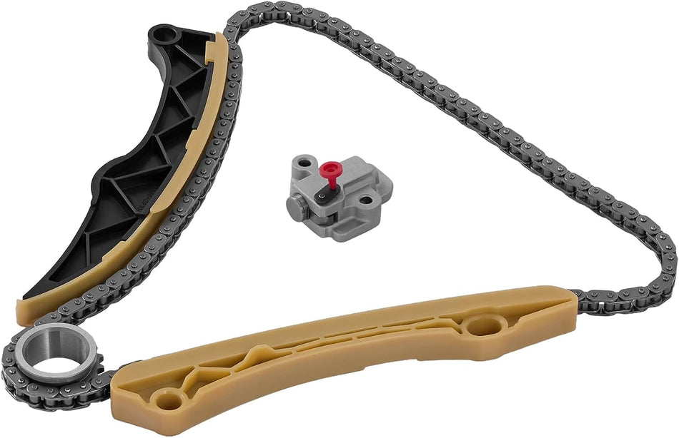 BDFHYK 1.6 Engine Timing Chain Kit with Tensioner Compatible with Hyundai Accent Elantra GT Kona Sonata Tucson Veloster, Compatible with Kia Forte, Forte Koup, Forte5 Optima Rio Seltos Soul 1.6L L4