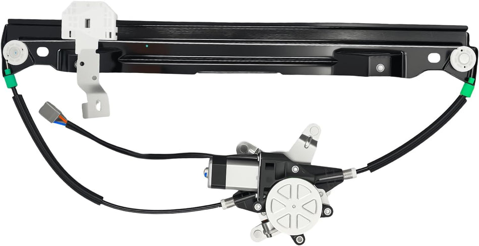 BDFHYK 748-506 Power Window Regulator with Motor Rear Left Compatible with Ford Explorer 2002-2010, Ford Explorer Sport Trac 2007-2010, Lincoln Aviator 2003-2005, Mercury Mountaineer 2002-2010
