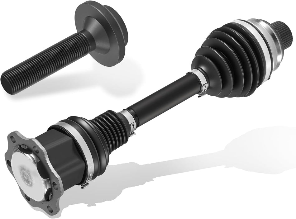 BDFHYK NCV23033 CV Axle Shaft Assembly Front Left/Right Compatible with Compatible with Audi A4 Quattro 2013-2016; Compatible with Audi A5 Quattro 2012-2017; Compatible with Audi allroad 2013-2016