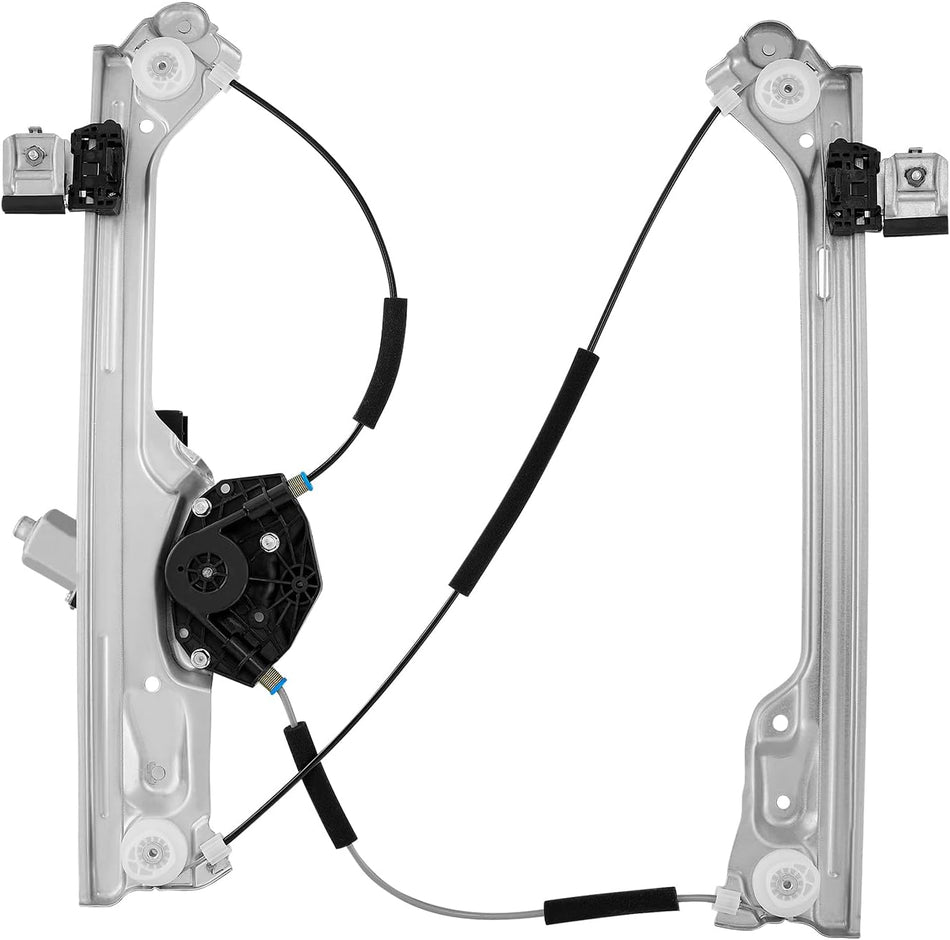 BDFHYK 751-725 Power Window Regulator with Motor Front Right for E-150 250 350 450 550 Cadillac Escalade Chevy Silverado 1500 Suburban 3500 Tahoe GMC Sierra 2500 3500 Yukon XL 2014 2015 2016 2017