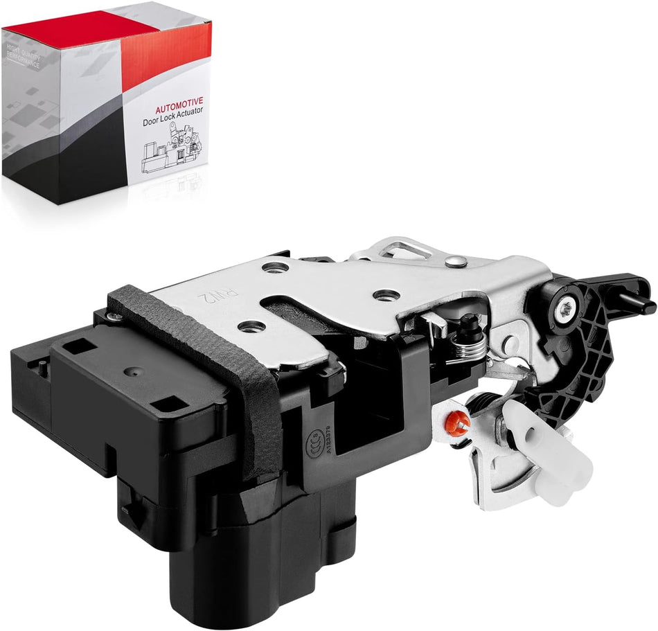 SYERAL Door Latch Lock Actuator RR Rear Right Passenger Side Latch Motor Compatible with Chevy Avalanche 1500/2500, Silverado 1500/2500/3500, Suburban, Tahoe, Sierra, Yukon Replaces 15110650
