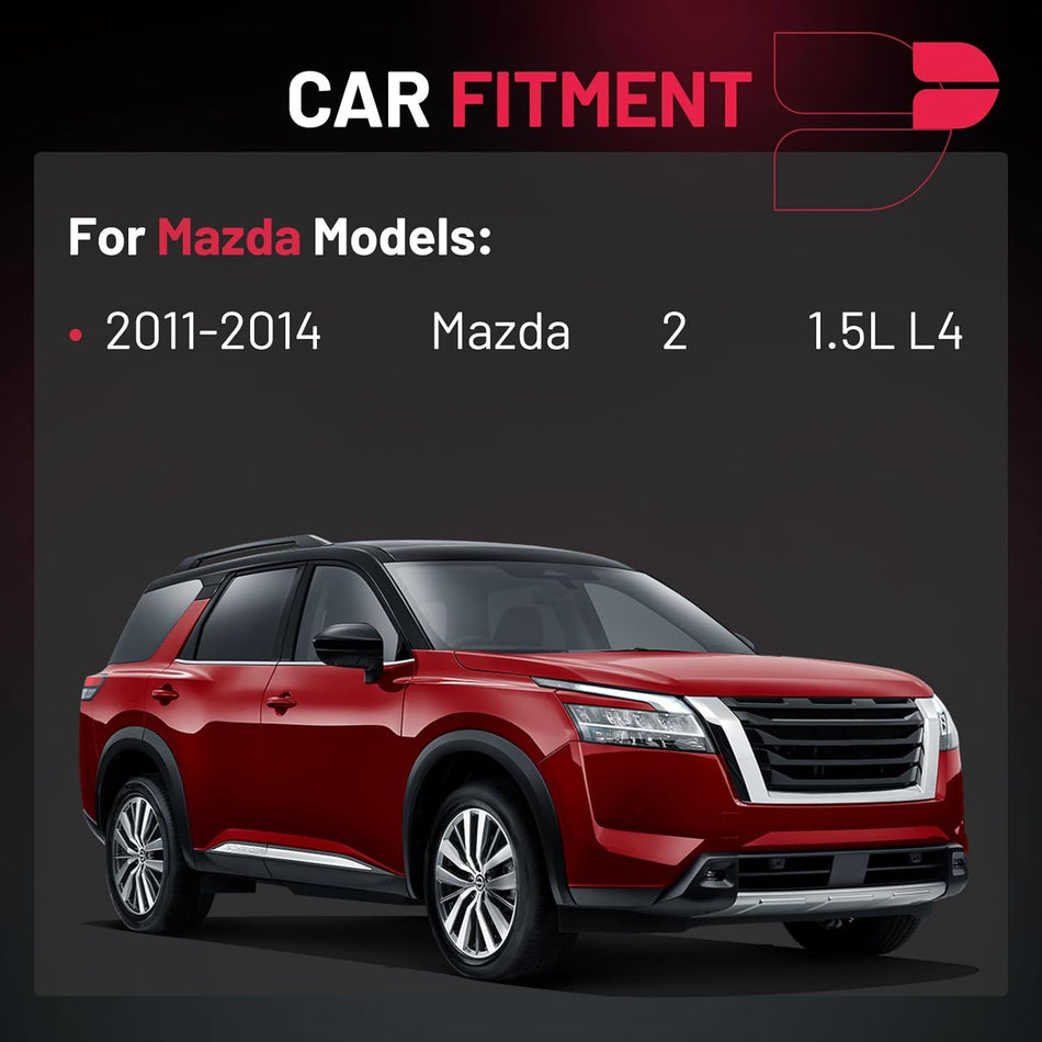 BDFHYK Ignition Coil Packs Compatible with Mazda 2 2011-2014 1.5L L4,Coil for UF655 ZJ20-18-100 ZJ20-18-100A 48754 C1790 Set of 4