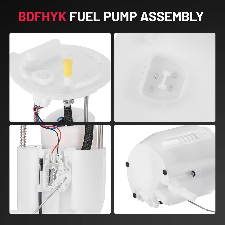 BDFHYK Electric Fuel Pump Module Assembly Compatible with Ford Flex 2010-2012 3.5L V6, Compatible with Lincoln MKT 2010-2012 3.7L V6 Replace E2558M