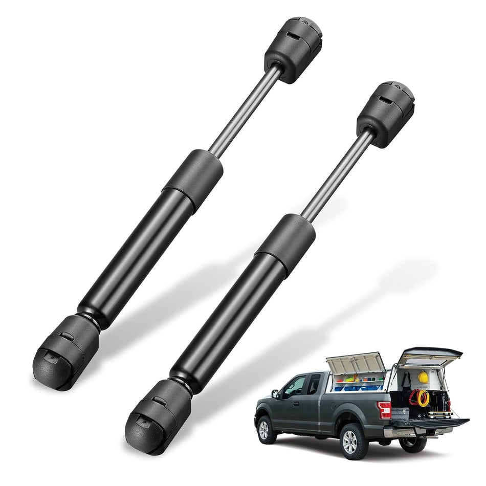7.5 Inch Gas Struts 10lbs (45N) Replacement for CS75010, Camper Shell Truck Topper Toolbox RV Door Cabinet Lift Support, Set of 2 | BDFHYK