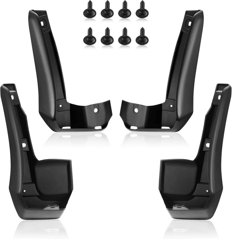 BDFHYK Mud Flaps Splash Guards 4PCS Front & Rear Side Mud Guards Compatible with Honda Civic 2016-2019 Without OEM Fender Flares