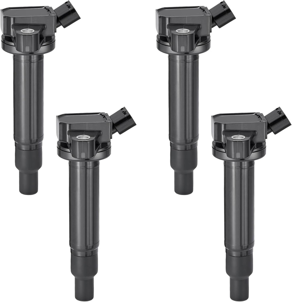 BDFHYK Ignition Coil Packs Compatible with Lexus GS430 GX470 LS430 LX470 SC430, Compatible with Toyota 4Runner Land Cruiser Sequoia Tundra 4.3L 4.7L V8,Coil for UF230 UF493 5C1196 Set of 4