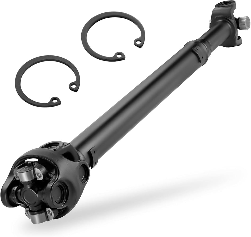 BDFHYK 938-128 Front Drive Shaft Complete DriveShaft Assembly Compatible with Jeep 1987-2001 Cherokee, 1987-1992 Comanche, 1987-1990 Wagoneer, L6 4.0L, 4WD, Automatic Trans