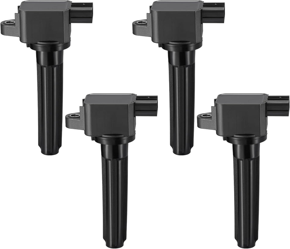 BDFHYK Ignition Coil Packs Compatible with Mitsubishi 2008-2012 Lancer 2.0L l4,Coil for 1831A042 1832A042 UF-599 UF599 C954 GN10630 5C1752 C1695 U5210 48742 Set of 4