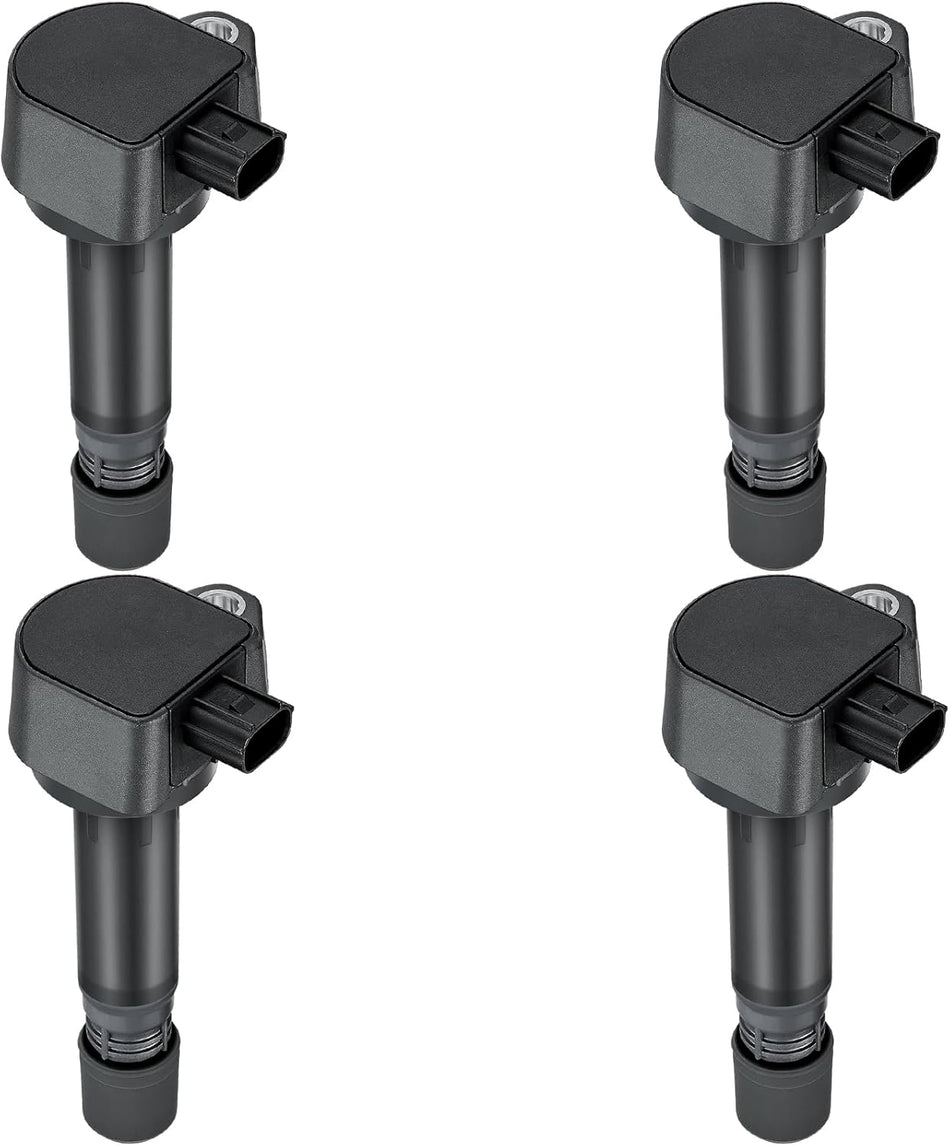 BDFHYK Ignition Coils Pack Compatible with 2006-2011 Honda Civic l4 1.8L Coil for UF582 C1580 099700-102 DQ50132 610-50104 5C1637 E1082 52-1874 IC662 30520-RNA-A01 30520RNAA01 Set of 4