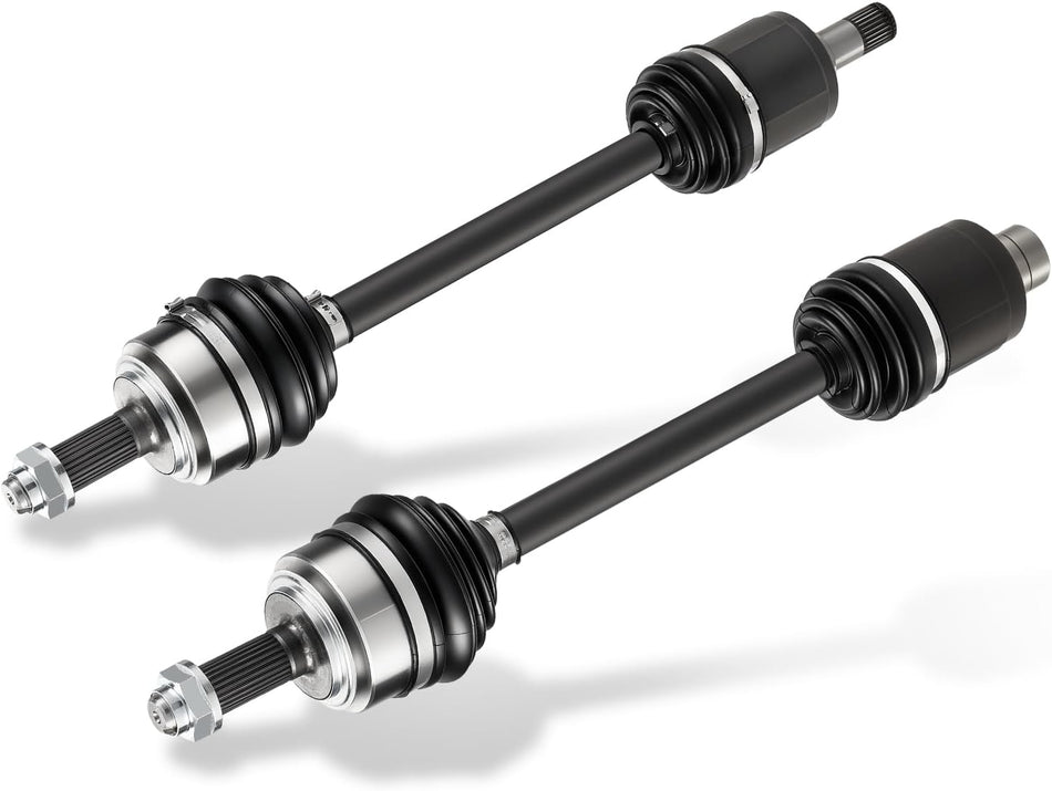 BDFHYK 2PCS NCV36123 NCV36128 CV Axle Shaft Assembly Front Left+Right Compatible with Compatible with Honda CR-V 2002-2006