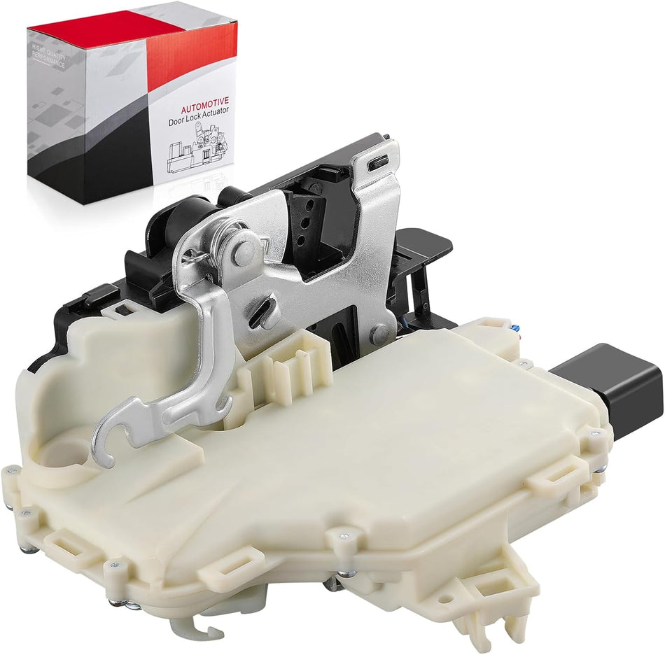 SYERAL Front Left Door Latch Lock Actuator Compatible with VW Beetle 1999-2010 Golf 1999-2006 Golf City 2007-2010 Jetta 1999-2010 Jetta City 2007-2009 Passat 2000-2005 Replaces 931-500 3B1-837-015-AS