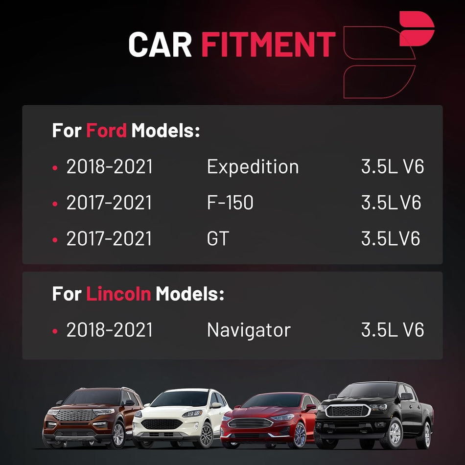 BDFHYK Ignition Coil Pack Set of 6 Compatible with Lincoln 2018-2021 Navigator 2017-2021 F-150 2018-2021 Expedition 2017-2021 GT 3.5L V6 Replacement for UF826 DG585