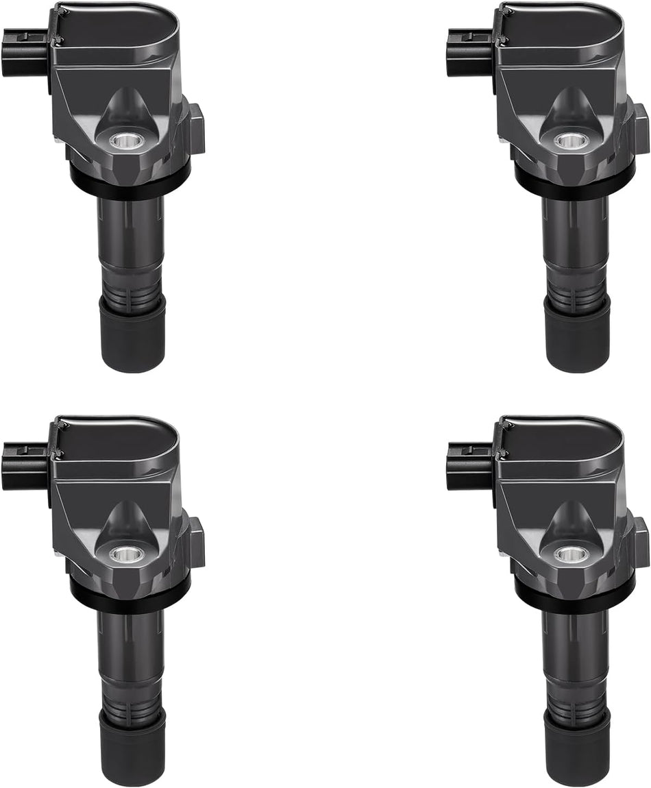 BDFHYK UF672 Ignition Coil Pack Compatible with Honda 2016-2022 HR-V 1.8L L4, 2012-2015 Civic 1.8L L4, Compatible with Acura 2013-2015 ILX 2.0L L4 Coil for C1823 5C1880 Set of 4