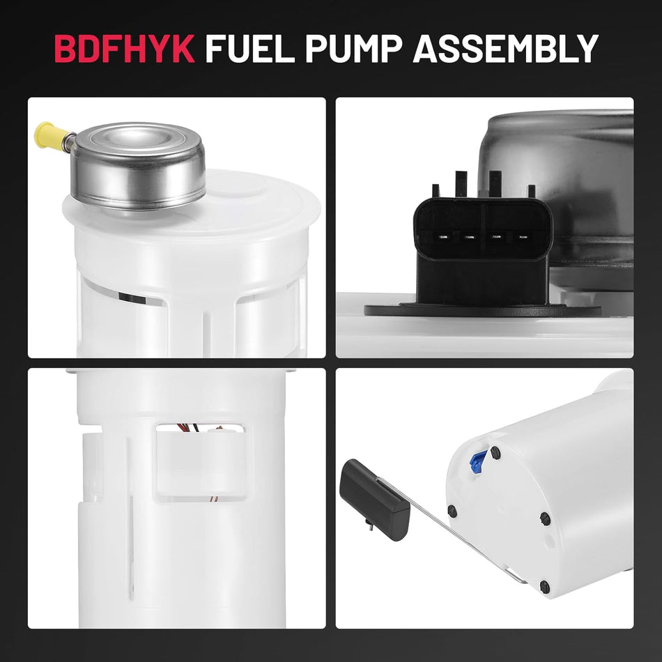 BDFHYK Electric Fuel Pump Module Assembly Compatible with Dodge Ram 1500 2002 2003 3.7L 4.7L 5.7L 5.9L, V6 V8 Replace E7160M