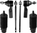 BDFHYK Front Inner and Outer Tie Rod Ends Kit with Tie Rod Boot Compatible with Toyota Camry 1992-2001, Avalon 1995-2004, Compatible with Lexus ES300 1992-2001, Replaces ES3306 EV301