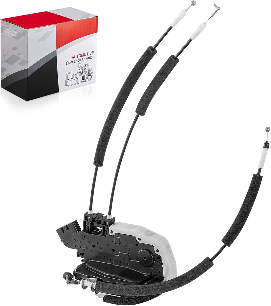 SYERAL Door Latch Lock Actuator Rear Left Driver Side Compatible with Nissan Juke 2011-2017 Replaces 82501-1KA2A