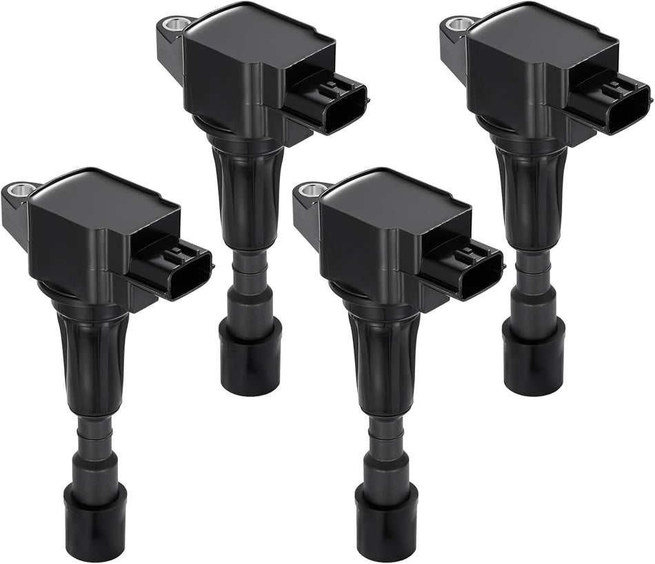BDFHYK Ignition Coil Packs Compatible with Mazda 2 2011-2014 1.5L L4,Coil for UF655 ZJ20-18-100 ZJ20-18-100A 48754 C1790 Set of 4