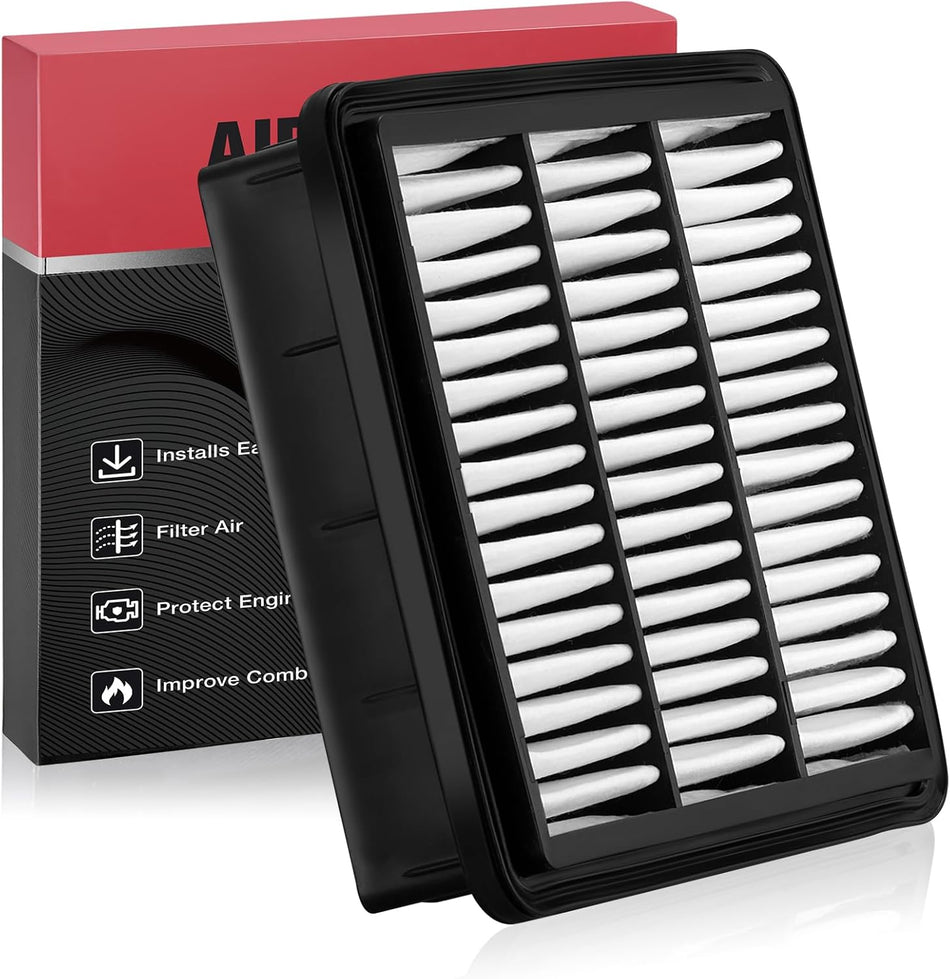 BDFHYK CA10470 Engine Air Filter Compatible with Hyundai Elantra 2007-2012, Compatible with Kia Forte 2010-2013, Forte Koup, L4 2.0L 2.4L, Replace# 28113-2H000