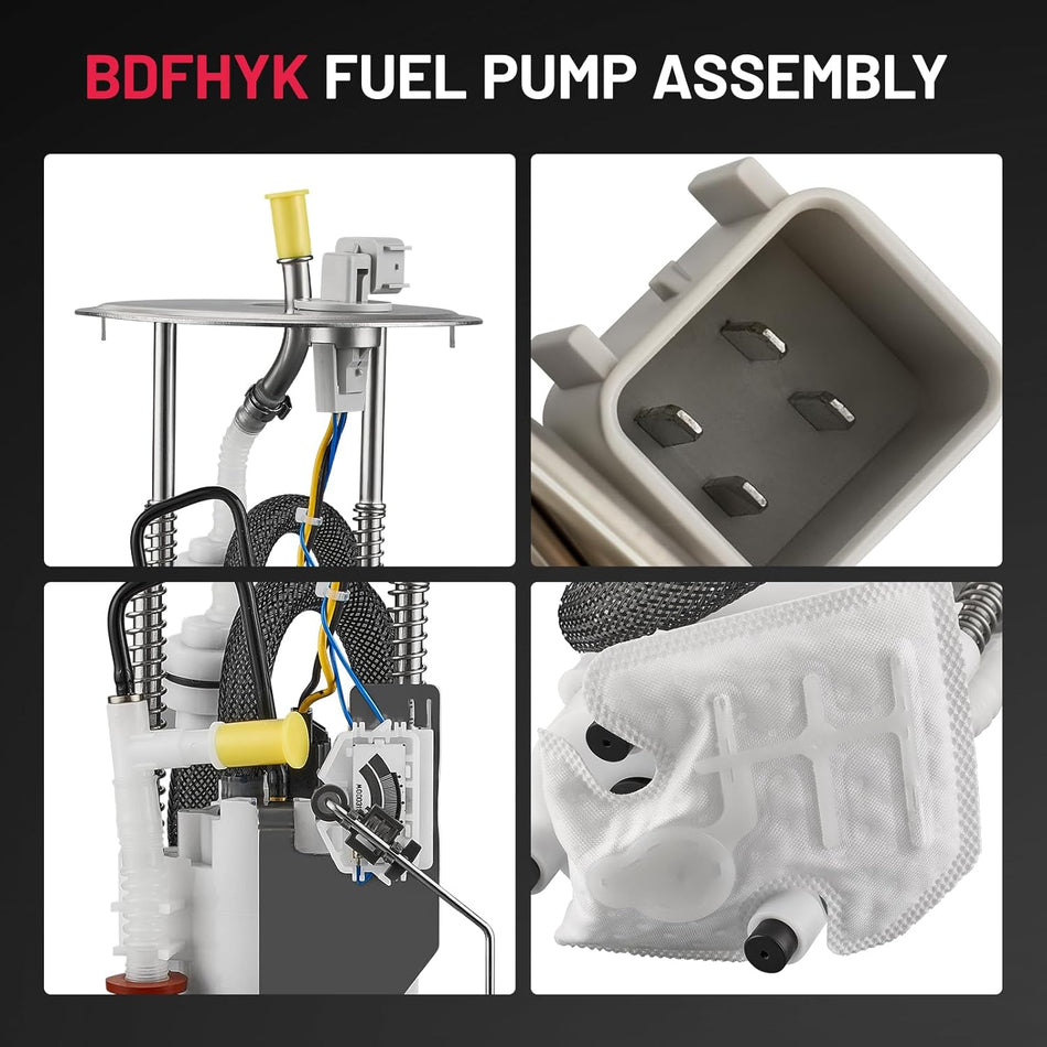 BDFHYK Electric Fuel Pump Module Assembly Compatible with Ford Mustang 2005 4.0L V6, 4.6L V8 Replace E2457M