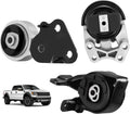 BDFHYK Engine Mount Kit Fits Ford Edge & Lincoln MKX 2007-2010 3.5L V6, Set of 3, Replaces A5342 A5431 A5605