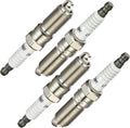 BDFHYK 4PCS Iridium Spark Plugs 6509 for Ford Focus Fiesta Edge Explorer Taurus, Mazda 3 CX-7 2.0L 2.3L