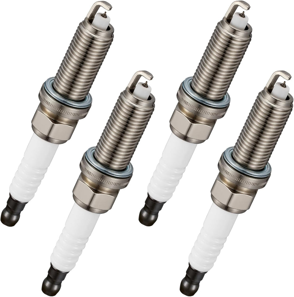 BDFHYK 5118 Iridium Spark Plugs Compatible with Nissan Frontier Micra Sentra Versa Note Sentra for Suzuki Equator 1.6L 1.8L 2.0L 2.5L L4 Engine Replacement for PLZKAR6A-11, Set of 4