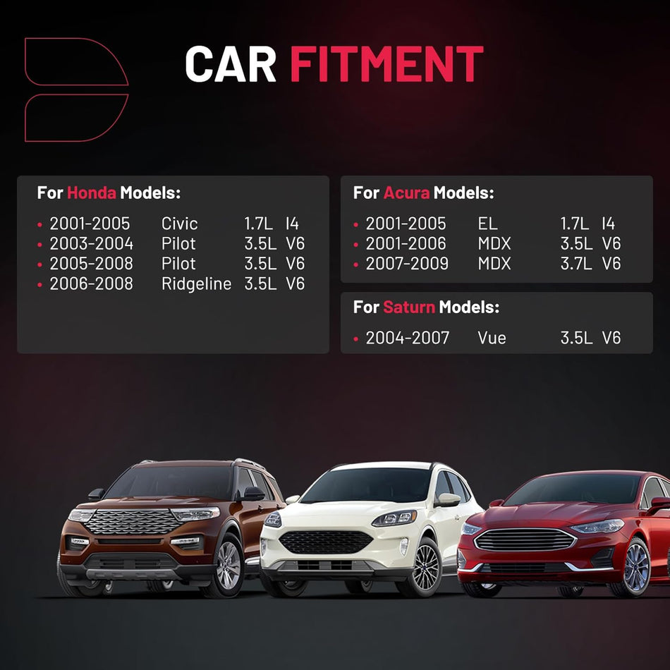 BDFHYK Ignition Coil Packs Compatible with Acura EL MDX, Compatible with Honda Civic Pilot Ridgeline 1.7L 3.5L 3.7L l4 V6, Coil for UF400 C1460 5C1451 E1012 E340 E420 52-1789 IC520 Set of 6