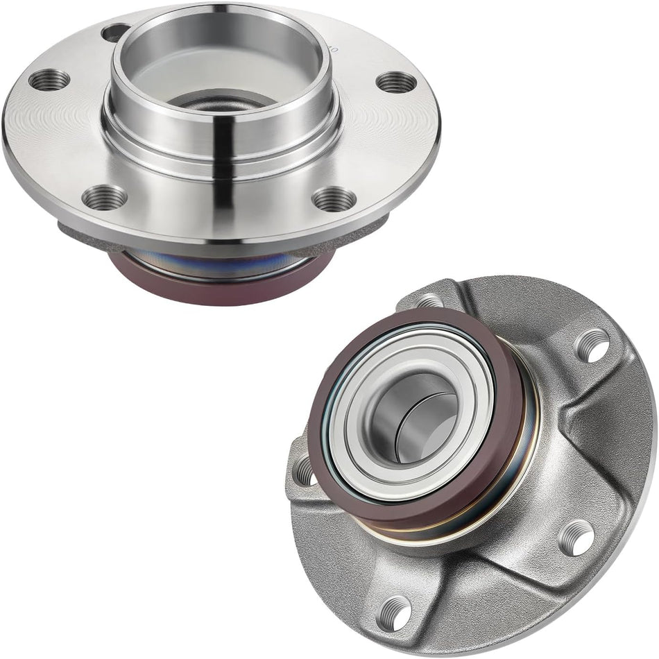 BDFHYK 512510 2PCS Rear Left/Right Wheel Bearing and Hub Assembly Compatible with Dodge Dart 2013 2014 2015 2016, 1.4L 2.4L 2.0L L4