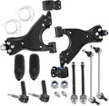 BDFHYK Front Control Arm Repair Kit (10PCS) with Ball Joints For Select Buick Enclave,Chevy Traverse, GMC Acadia Limited,Saturn Outlook