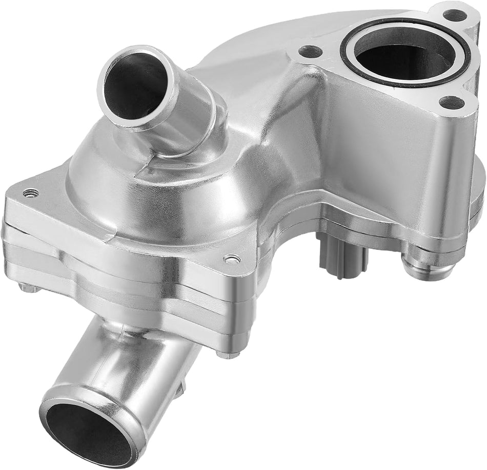 BDFHYK 902-896 Upgrade Aluminium Coolant Thermostat Housing Assembly Compatible with Ford 2002-2010 Explorer,2007-2010 Explorer Sport Trac,Compatible with Mercury 2002-2010 Mountaineer 4.0L V6