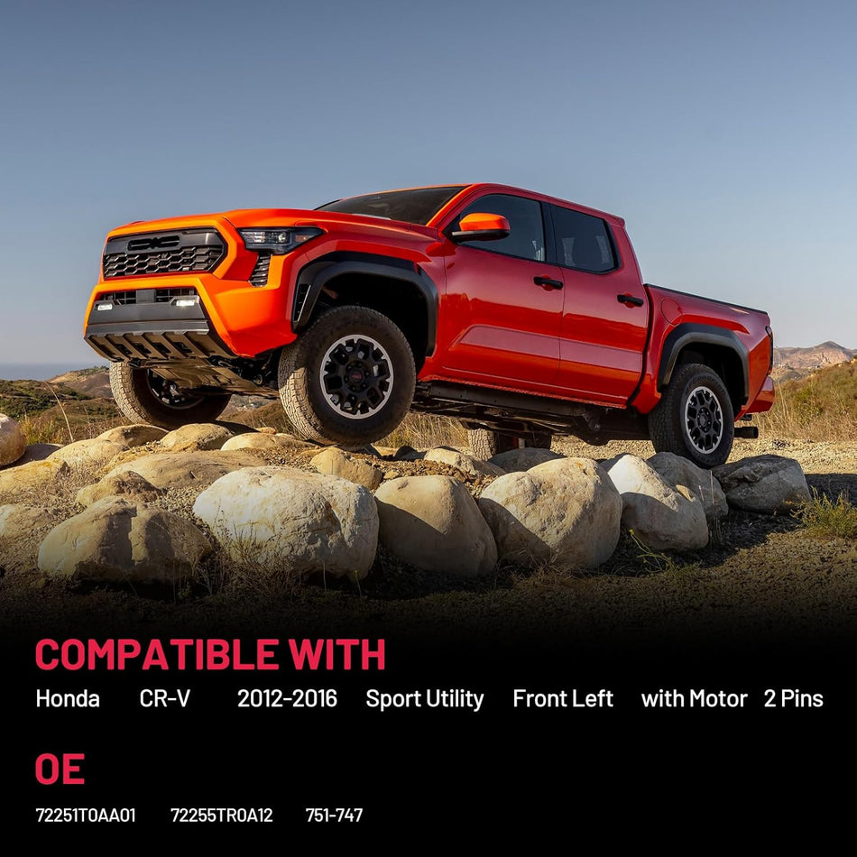 751-932 Power Window Regulator with Motor Rear Left Compatible with Hyundai Accent 2011-2017