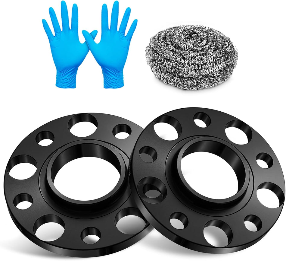 BDFHYK 5x112mm Wheel Spacers 12mm 5x4.4 Hubcentric Wheel Spacer Compatible with 1995-2023 Audi, 1998-2024 Volkswagen, Forged 5 Lug Wheel Adapters M14x1.5 & 110mm Hub Bore, Set of 4