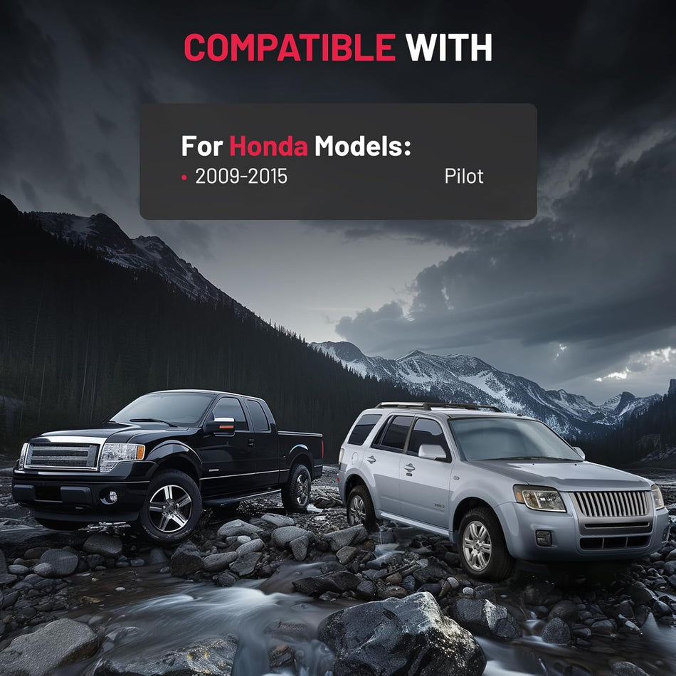 SYERAL Front Left Driver Side Door Latch Lock Actuator Compatible with Honda Pilot 2009-2015 Replaces 72150SZAA02, 72150SZAA01, DLA1439£¬SM2012