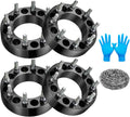 8x170 Wheel Spacers 2 Inch for Ford F250 F350 Super Duty Excursion 2003-2018, M14x1.5 Studs, 87.1mm Hub Bore, Set of 4