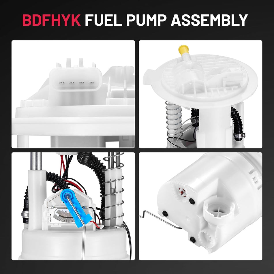 E7189M Electric Fuel Pump Module Assembly, Compatible with Chrysler PT Cruiser 2004-2010 (2.4L L4)