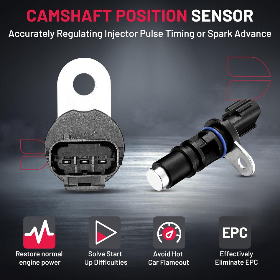 BDFHYK 917-705 Cam Camshaft Position Sensor 2PCS for Dodge Durango Ram 1500 2500 Charger Magnum Ram 3500 Nitro, Jeep Grand Cherokee Liberty Commander, Buick Verana Regal Chrysler Aspen Captiva Sport