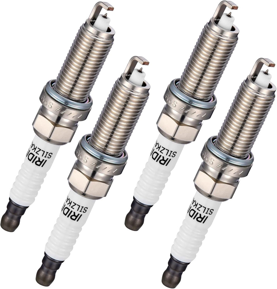 BDFHYK 93482 Platinum Iridium Spark Plugs Compatible with Subaru 2013-2017 Legacy 0utback, 2011-2018 Forester Crosstrek, 2012-2016 Impreza XV Crosstrek 2.0L 2.5L H4 SILZKAR7B11 Set of 4