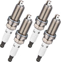 BDFHYK 4PCS Iridium Spark Plugs 3417 for Nissan 350Z, Jeep Cherokee 3.5L 4.0L