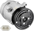 BDFHYK 89018838 A/C Compressor with Clutch For Chevrolet Camaro V6 3.8L 1995-2002, Pontiac Firebird V6 3.8L 1995-2002