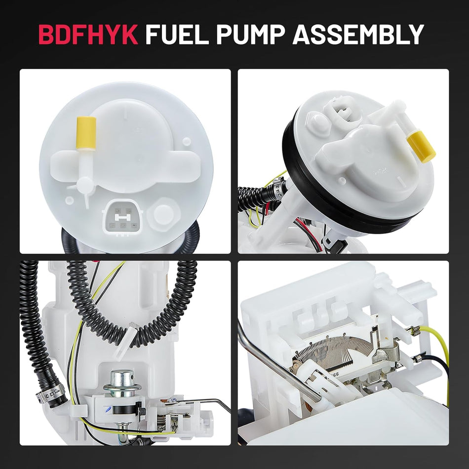 BDFHYK Fuel Pump Module Assembly for 2001 2002 2003 2004 2005 Honda Civic L4 1.3L 1.7L 2.0L Replaces E8566M P76528M