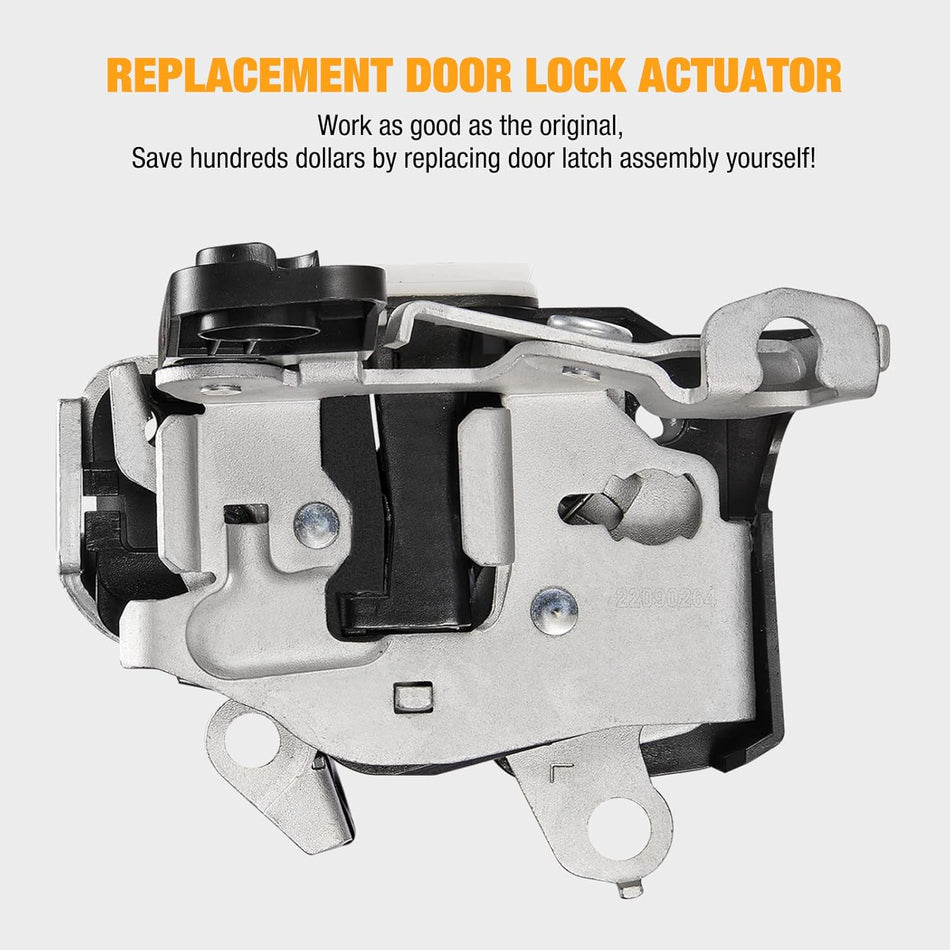 SYERAL Door Lock Actuator Front Left Driver Side Door Latch Compatible with Ford Excursion F-150, F-250 F-350 Super Duty, Compatible with Lincoln Mark LT 6C3Z-2521813-A