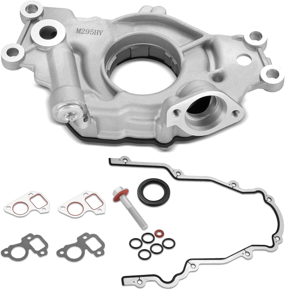 BDFHYK 224-43645 High Volume Oil Pump Kit Compatible with Chevrolet Corvette 2006-2007, Express 2500 2003-2018, Silverado 1500 2003-2006, GMC Sierra 1500 2001-2013, with Gaskets and Balancer Bolt