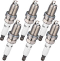 BDFHYK 6PCS Iridium Spark Plugs 6994 for 2003-2011 Honda Accord Civic CR-V Element, 2002-2008 Acura RSX TL TSX
