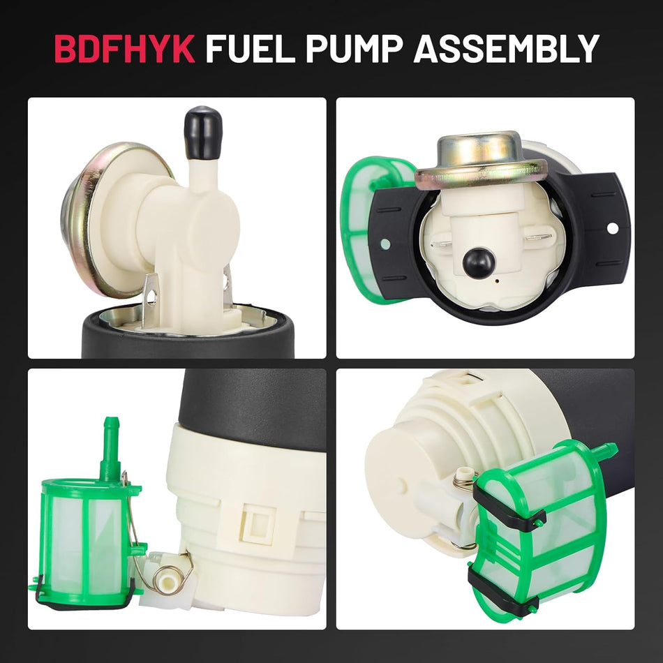 BDFHYK Electric Fuel Pump Module Assembly Compatible with Nissan D21 1993 1994 2.4L 3.0L L4 V6 Replace E8376