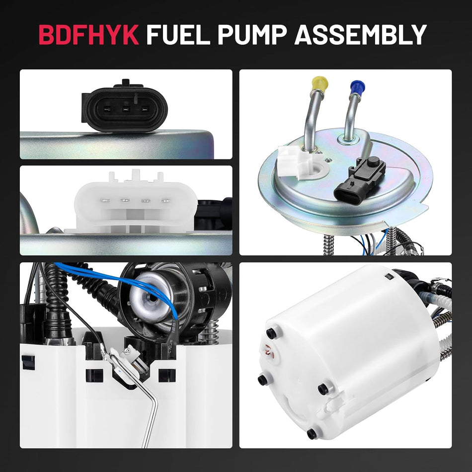 Fuel Pump Module Assembly E3706M Compatible with Chevrolet Avalanche/Avalanche 1500/Suburban 1500/GMC Yukon XL 1500 2005 2006 2007